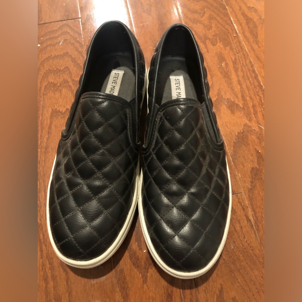 STEVE MADDEN Zaander Womens Slip On Sneakers Size 9
